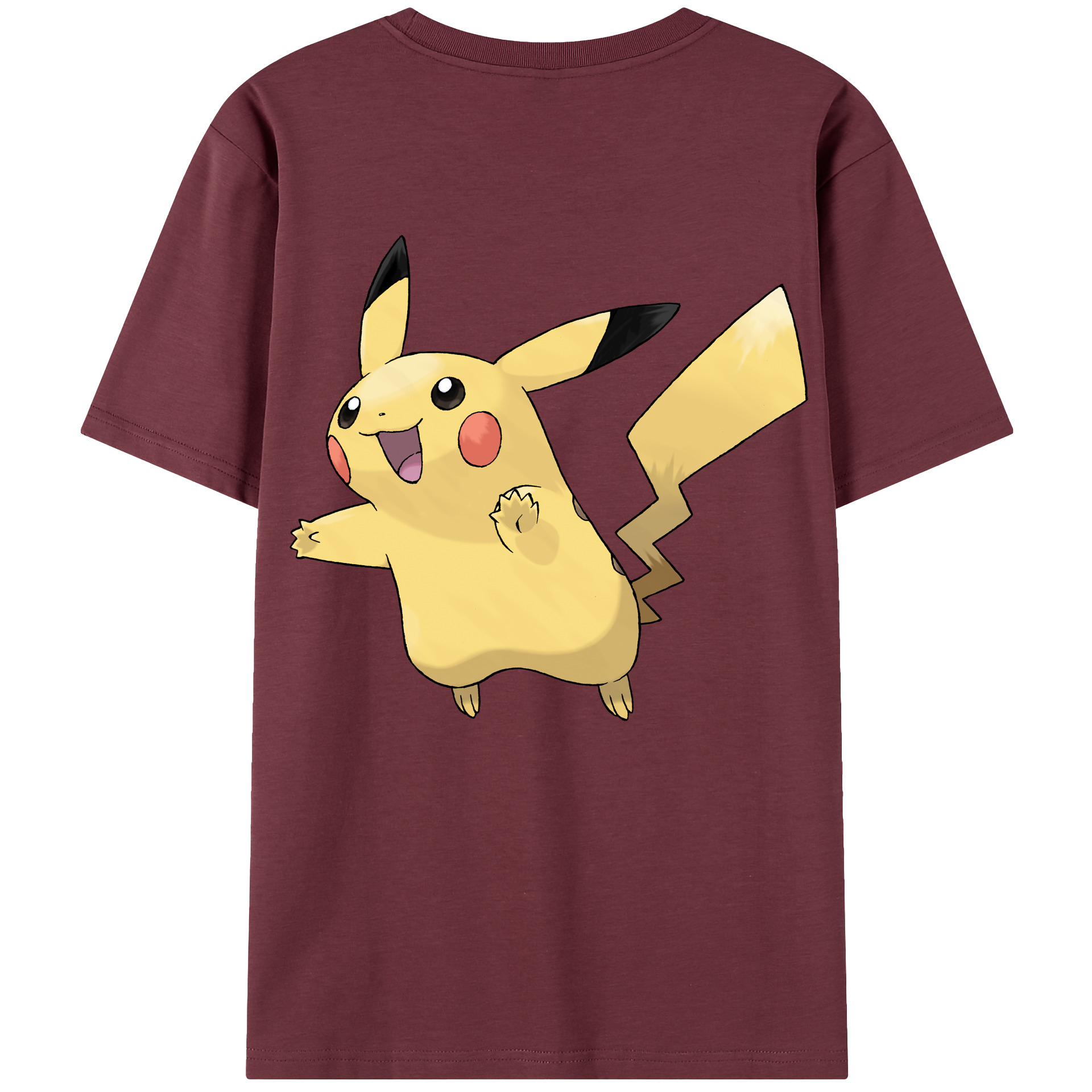 （画像用） ポケットモンスター Pokémon 綿100％半袖Tシャツ（背面プリント）